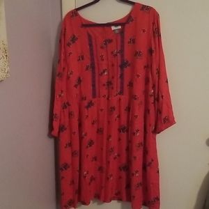 Old Navy Orange Dress